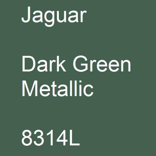 Jaguar, Dark Green Metallic, 8314L.